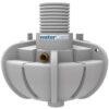 WaterCare 2300 l 3-kammertank til gravitation, 5PE
