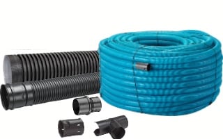 Drænrør og anlægsrør