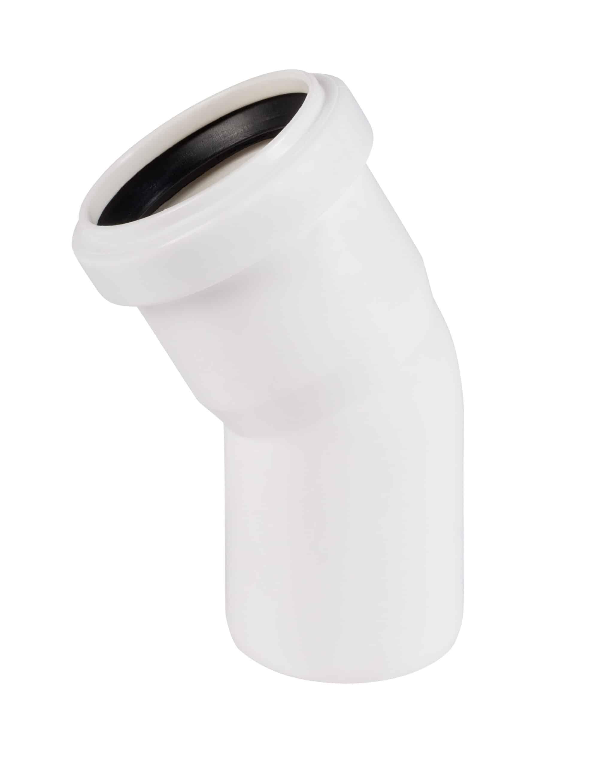 Close-up of a white insulated bottle neck with a black interior rim, angled view.
