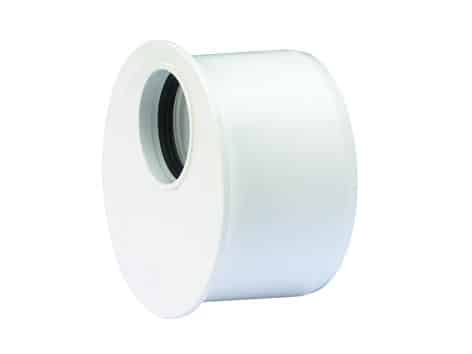 White adhesive tape roll with a visible inner core, viewed at a slight angle on a white background.