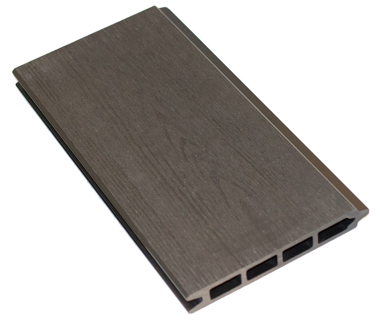 NSH trælook hegnsbræt 150 x 21 x 1800 mm i antracitgrå komposit